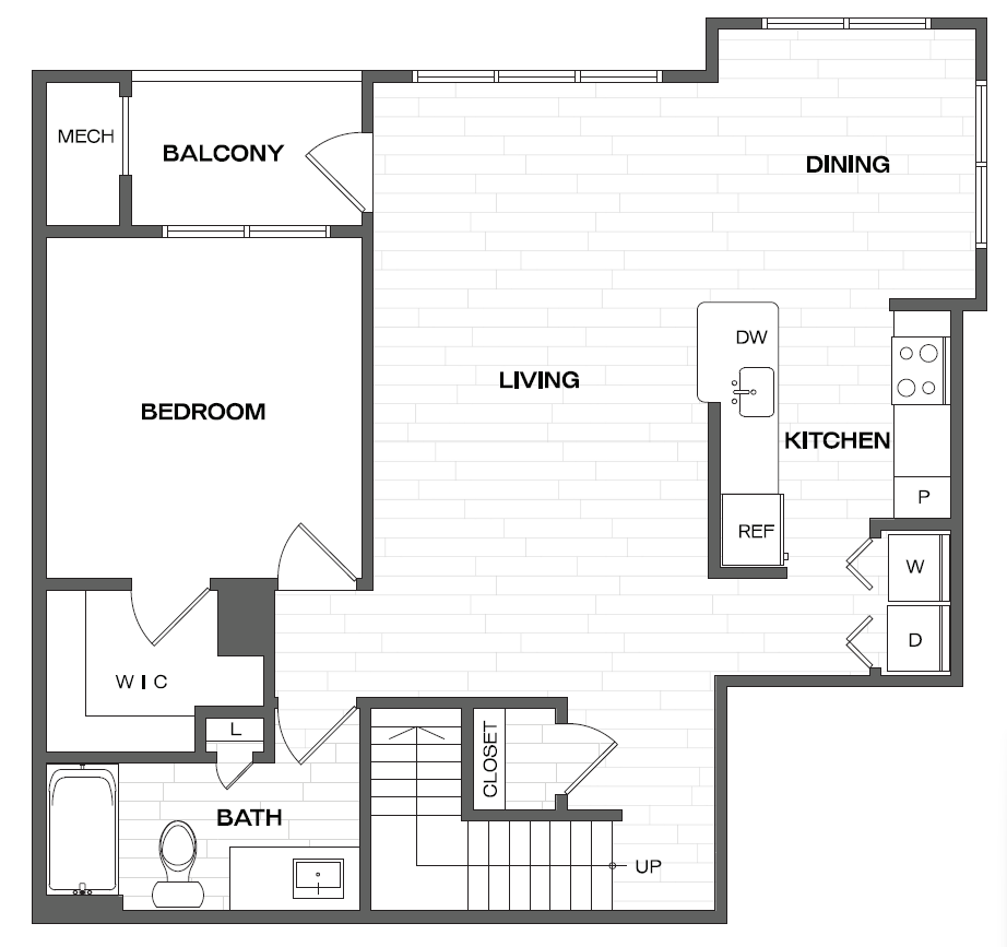Floor Plan Image of Apartment Apt 0713